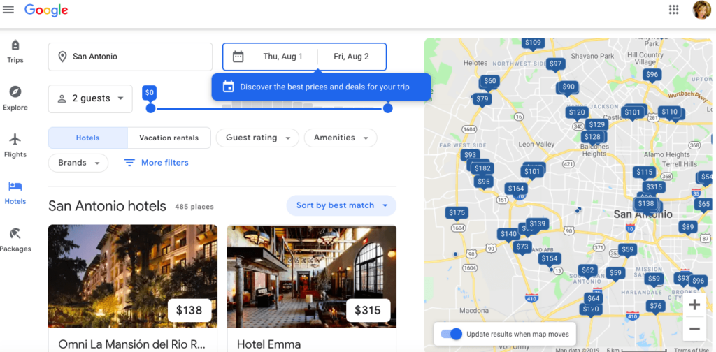 Google's Hotel Booking Update and It's Impact on Online Booking sites